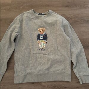 Polo Bear by Ralph Lauren Gray Sweater